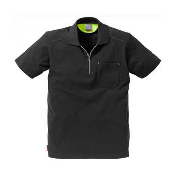 Fristads poloshirt zwart, L