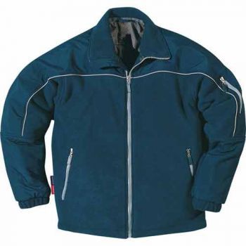 Fristads Kansas fleece jas, marineblauw maat XXL